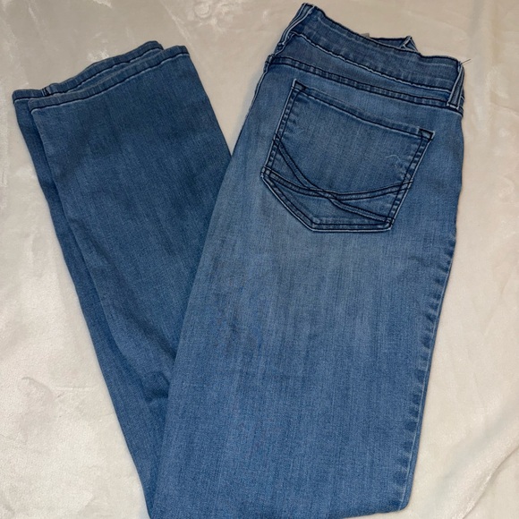 NYDJ Straight Leg Blue Jeans - Picture 3 of 3